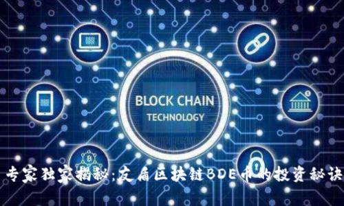专家独家揭秘：友盾区块链BDE币的投资秘诀