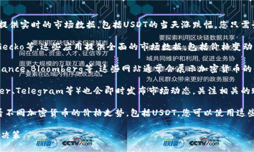 要查看USDT的当天涨跌情况，您可以通过以下几种方式来获取相关信息：

1. **交易所官网**：大多数加密货币交易所（如Binance、Huobi、Bitfinex等）都提供实时的市场数据，包括USDT的当天涨跌幅。您只需登录交易所的官方网站，找到USDT的交易对，通常会在首页的市场数据部分显示。

2. **行情应用**：您可以下载一些加密货币行情应用，如CoinMarketCap、CoinGecko等。这些应用提供全面的市场数据，包括价格变动、交易量和市场趋势。您只需在搜索框中输入USDT，就能看见相关数据。

3. **财经网站**：许多财经网站也会提供加密货币的实时行情。例如，Yahoo Finance、Bloomberg等。这些网站通常会展示加密货币的价格图表和涨跌情况。

4. **社交媒体与社区**：加密货币的相关社交媒体账号和社区（如Reddit、Twitter、Telegram等）也会即时发布市场动态。关注相关的账号，能够快速获取USDT的市场变化信息。

5. **定制化工具**：一些专业的交易工具（如TradingView）允许用户自定义查看不同加密货币的价格走势，包括USDT。您可以使用这些工具设置提醒，以便及时了解价格变动。

选择合适的方法，就能方便地查看USDT的当天涨跌情况，帮助您做出更好的投资决策。