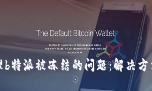 如何处理b特派被冻结的问题：解决方法与建议