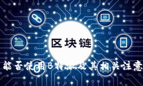 国内能否使用B特派及其相关注意事项